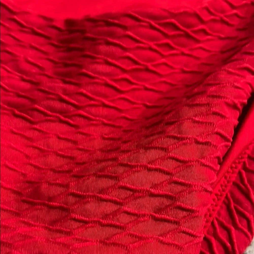 Victoria's Secret Red Cheeky Bikini Bottom - Picture 3 of 4